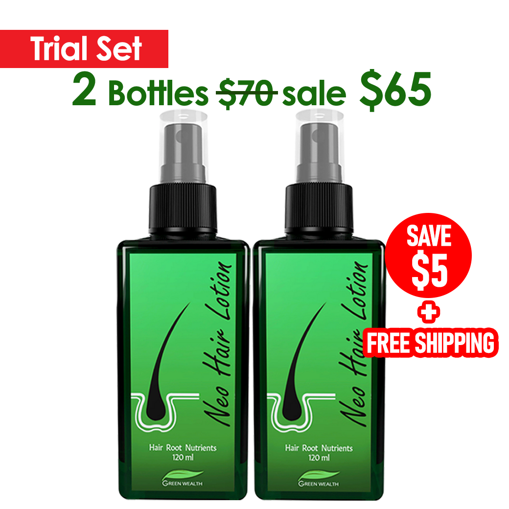 2 Bottles Neo Hair Lotion (Save $5 and Free Shipping)